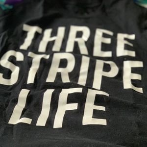 “Three striped life” Women’s Adidas Shirt